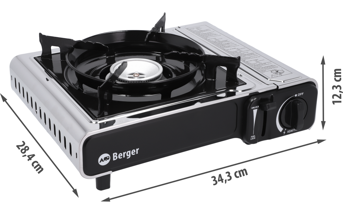 Aragaz cu cartuș Berger Stromboli 2200 W