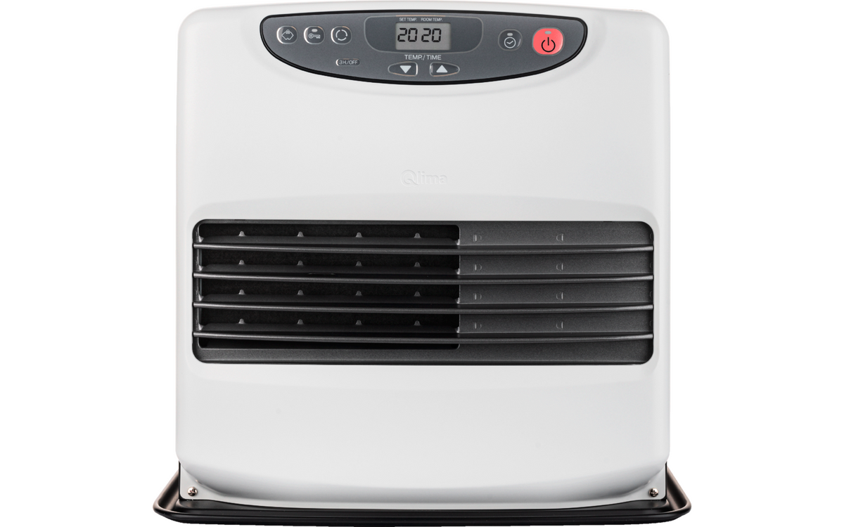 Dispozitiv de încălzire cu laser cu parafină Qlima SRE 9046 TC, alb mat, 4,65 kW