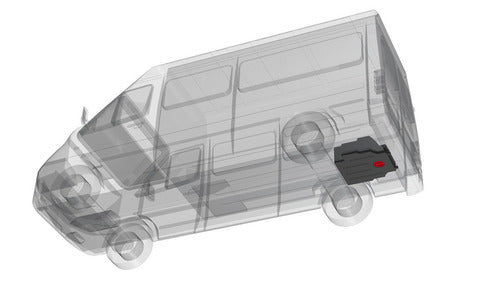Rezervor de ape uzate 90 l Ford Transit din 2015-->