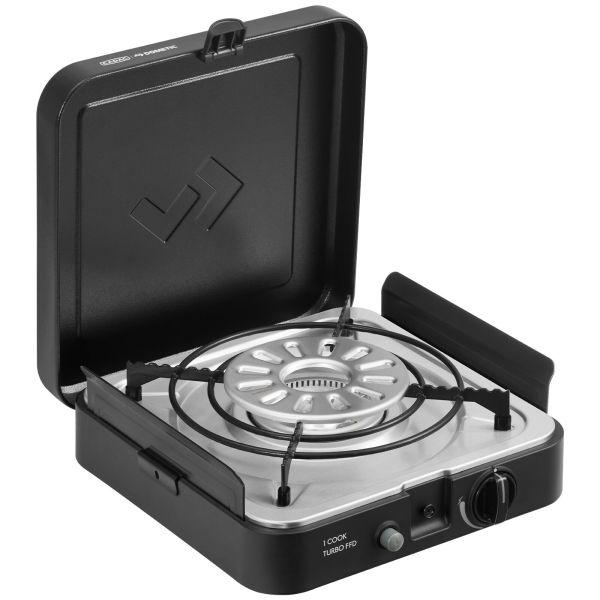 Aragaz pe gaz CADAC 1 Cook Turbo FFD cu un arzator si plita plata – camping si outdoor - CampShop.ro