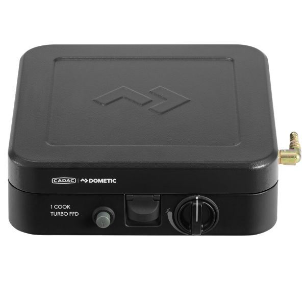 Aragaz pe gaz CADAC 1 Cook Turbo FFD cu un arzator si plita plata – camping si outdoor - CampShop.ro