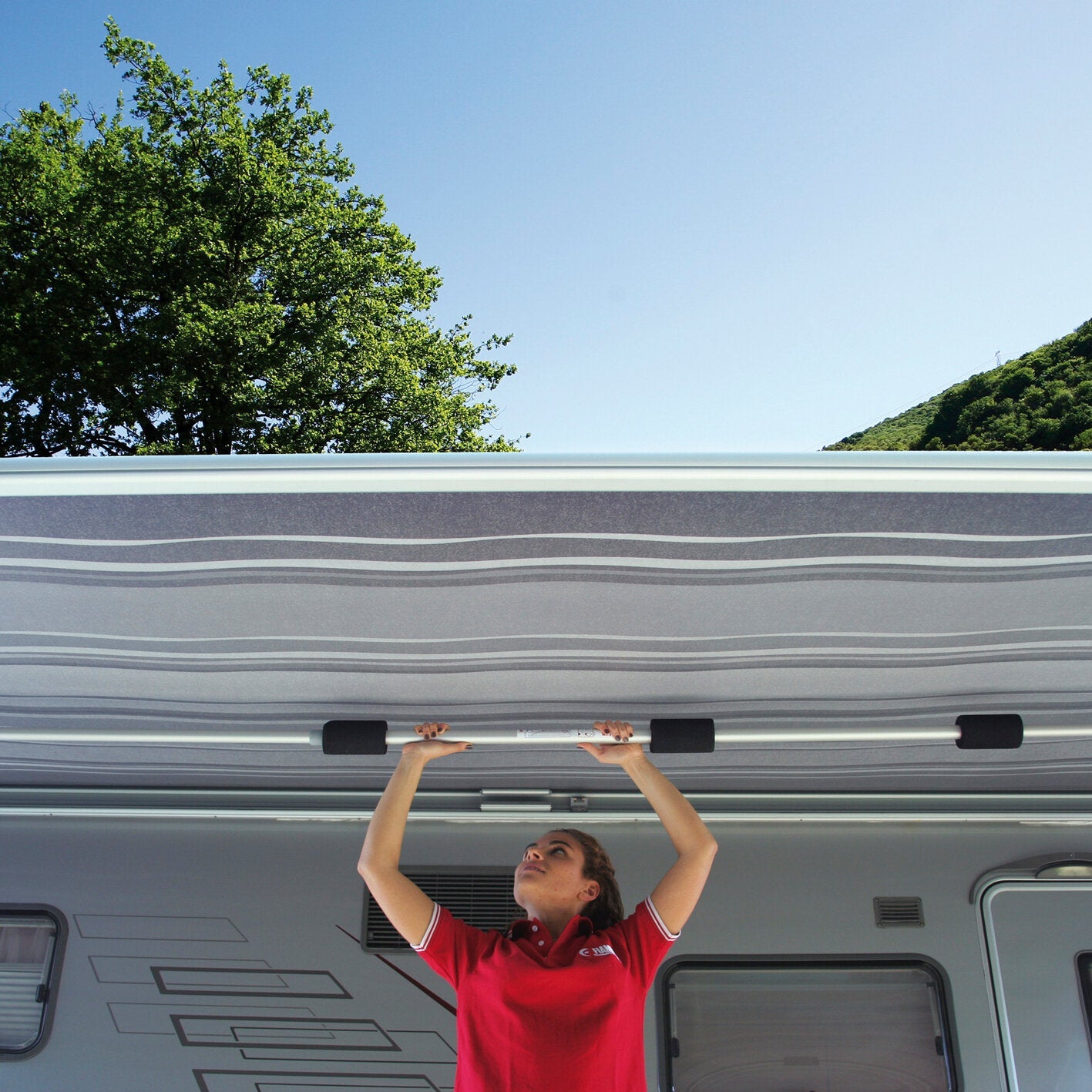 Bara transversala pentru intinderea marchizei, Fiamma Magicrafter 250 - 400 cm - CampShop.ro