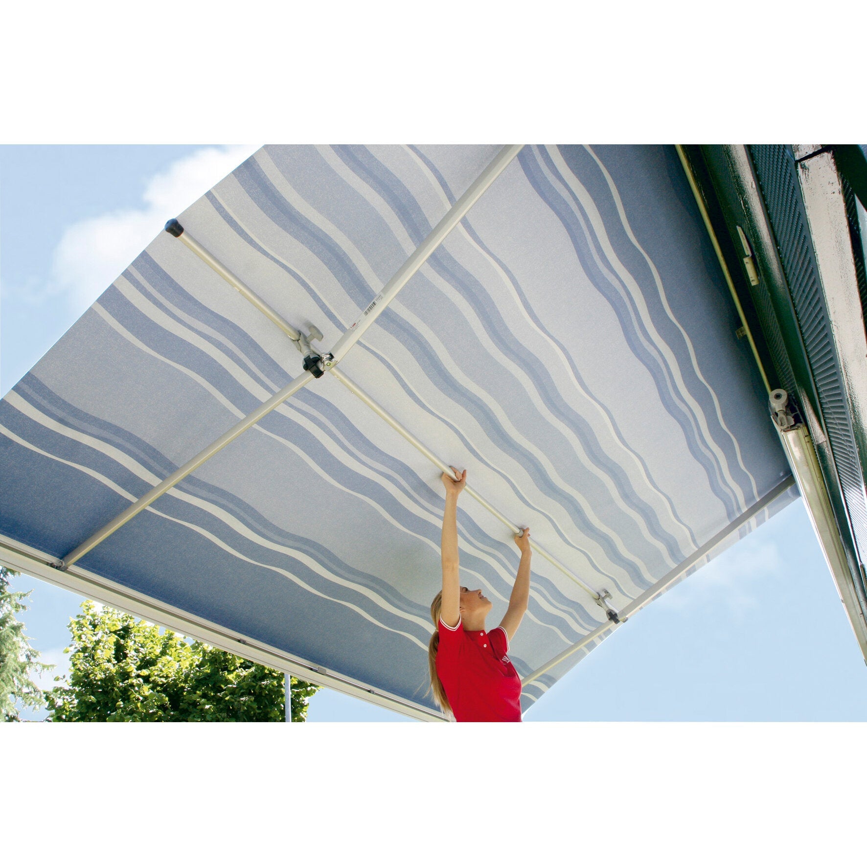 Bara transversala pentru intinderea marchizei, Fiamma Magicrafter Pro 350 - 450 cm - CampShop.ro