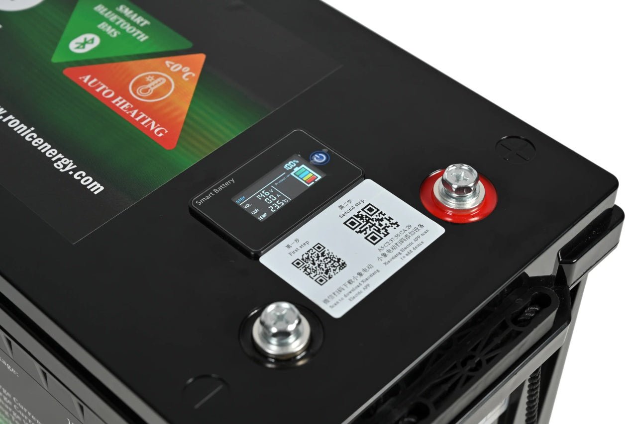 Baterie LiFePO4 12.8V 300Ah cu Bluetooth si functie auto - incalzire - CampShop.ro