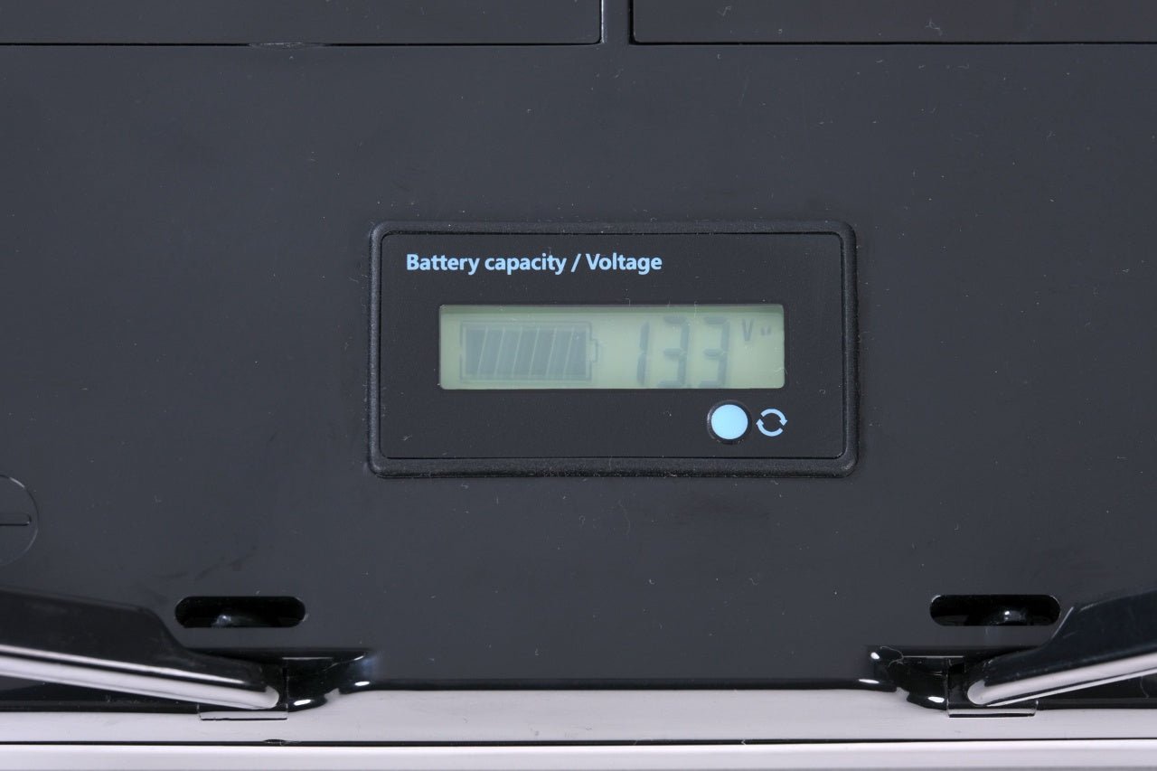 Baterie/Acumulator RONIC LiFePO4, 12.8V 100Ah, functie Bluetooth si LTCP, model LFP12100BT - CampShop.ro