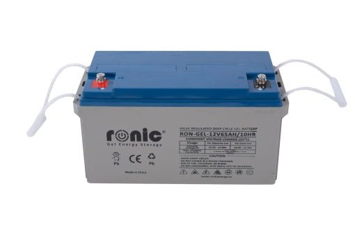 Baterii/Acumulatori RONIC GEL VRLA 12V 65Ah - CampShop.ro
