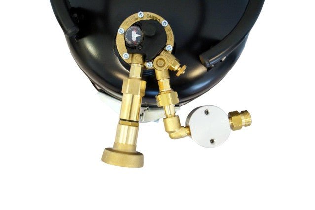 Butelie de gaz reîncărcabilă CAMPKO de 22 litri cu multivalvă 80% (Germania) - CampShop.ro