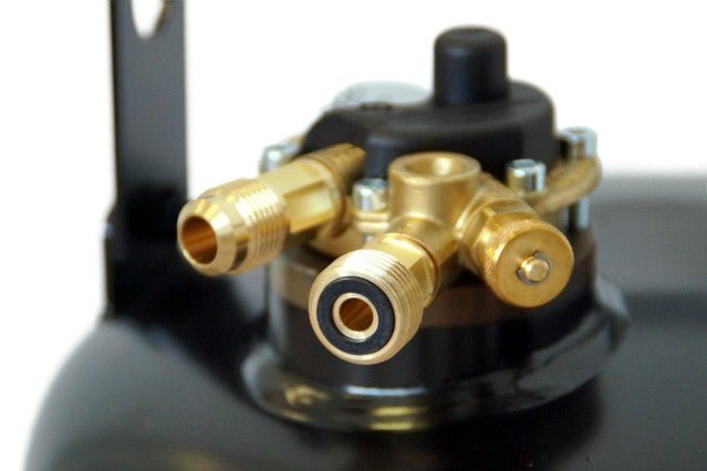 Rezervor GPL reincarcabil, CAMPKO de 30 litri cu multivalvă 80% si indicator umplere