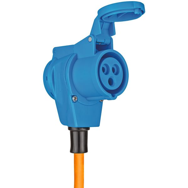 Cablu prelungitor camping CEE - CEE/SCHUKO - 1.5 metri, 2.5 mm - BRENNESTUHL - CampShop.ro