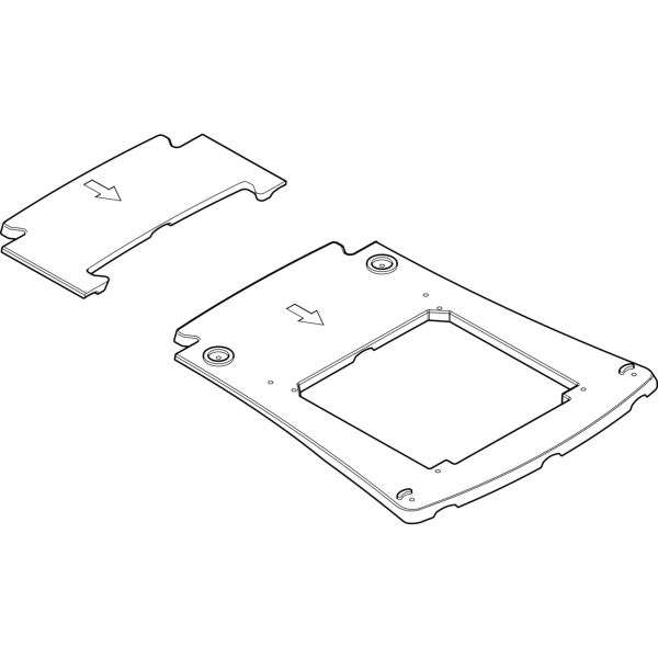 Cadru adaptor pentru aparatele de aer condiționat Aventa comfort a 2 - a generație - MB Sprinter din 2018/03 - CampShop.ro