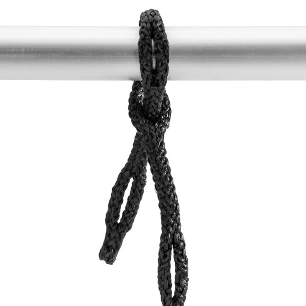 Cordelina universala , neagră, 1000 x 0,8 cm, KS Ropes UniRope - CampShop.ro