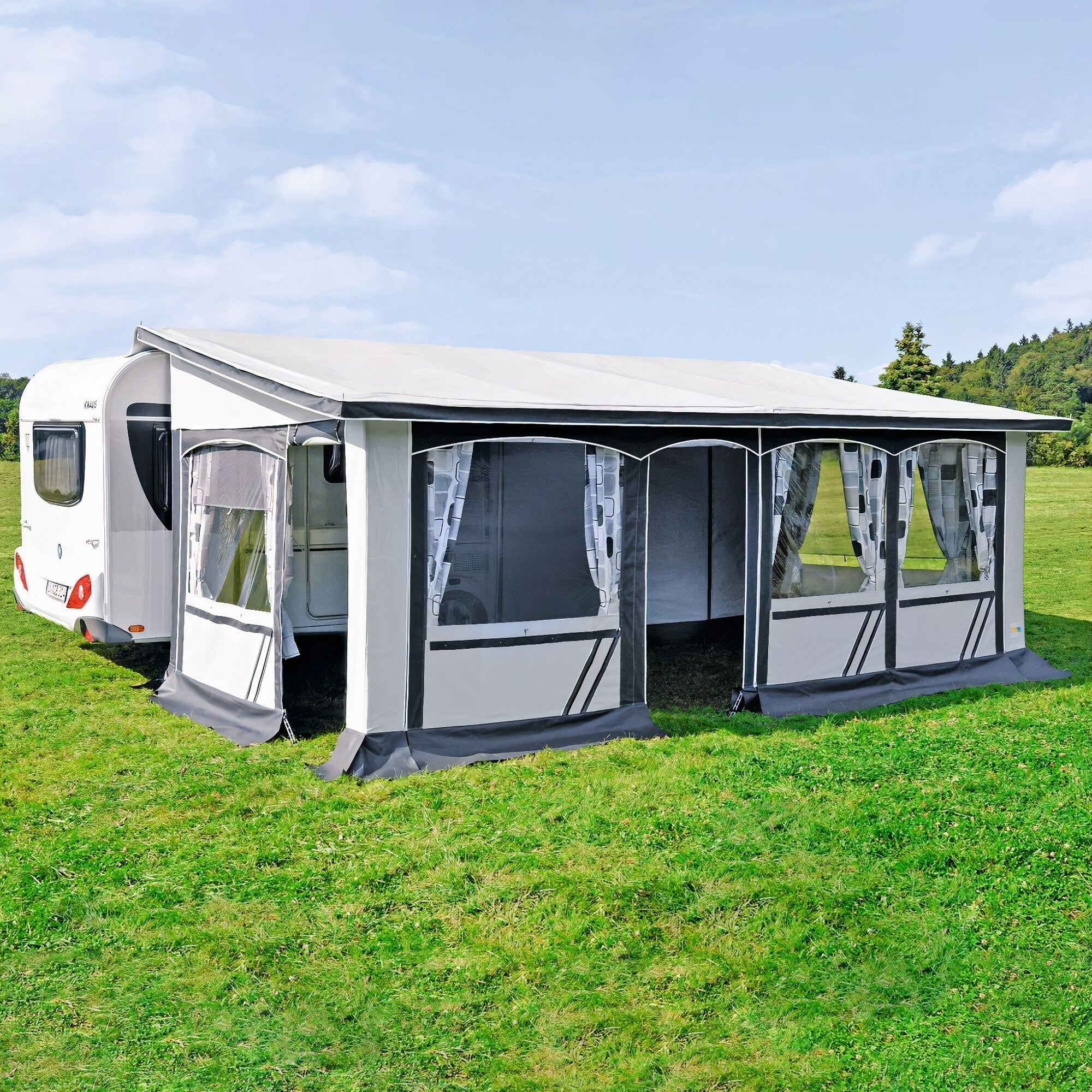 Cort Hahn Zelte Allgäu adâncime 250 cm, dimensiune 550 - CampShop.ro