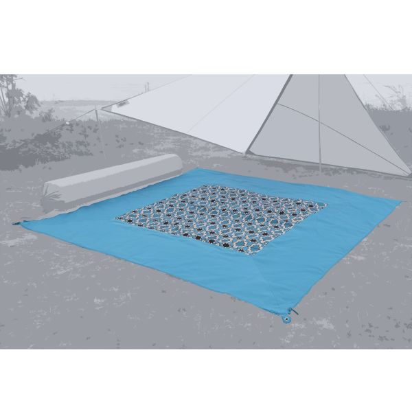 Covor pentru camping BENT, Zip Carpet Caraibe - CampShop.ro