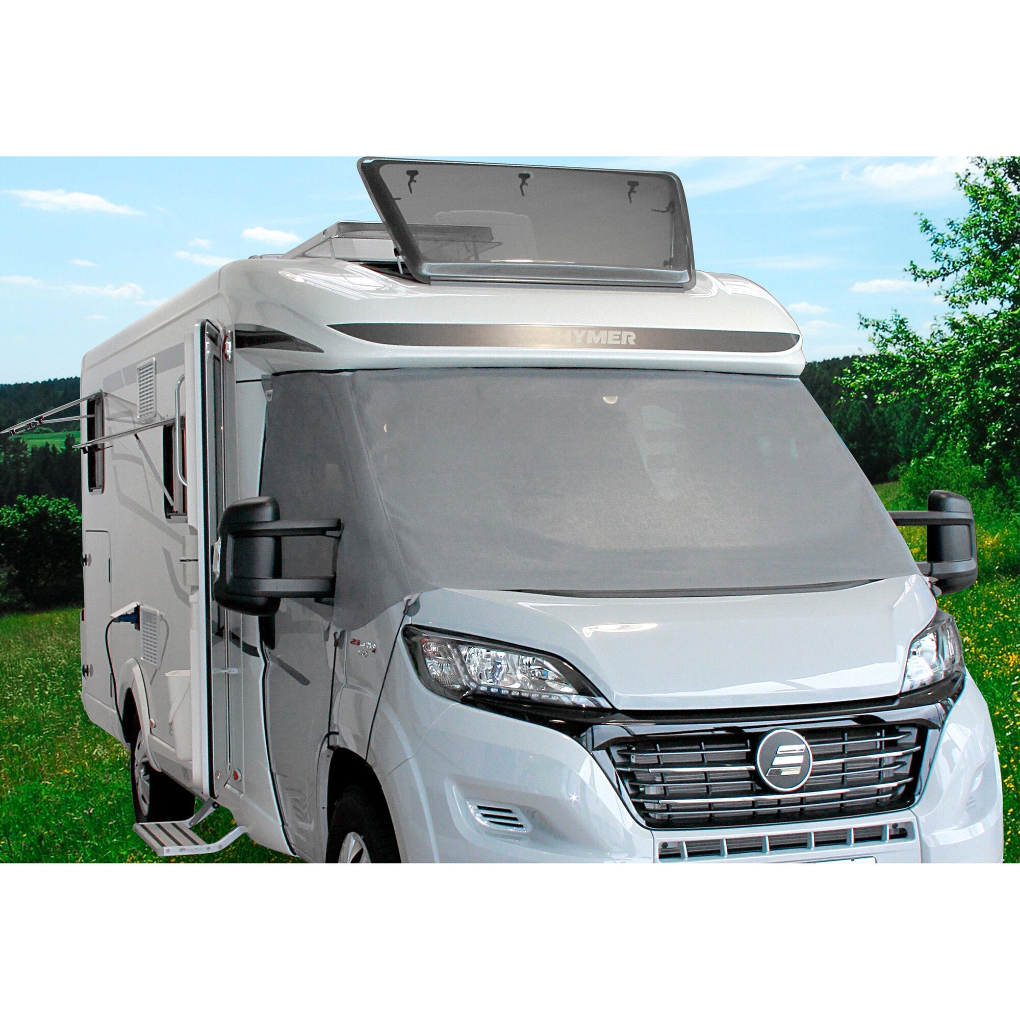 Covoraș de protecție solară Ecran universal, 267 x 130 cm pentru rulote integrate - CampShop.ro