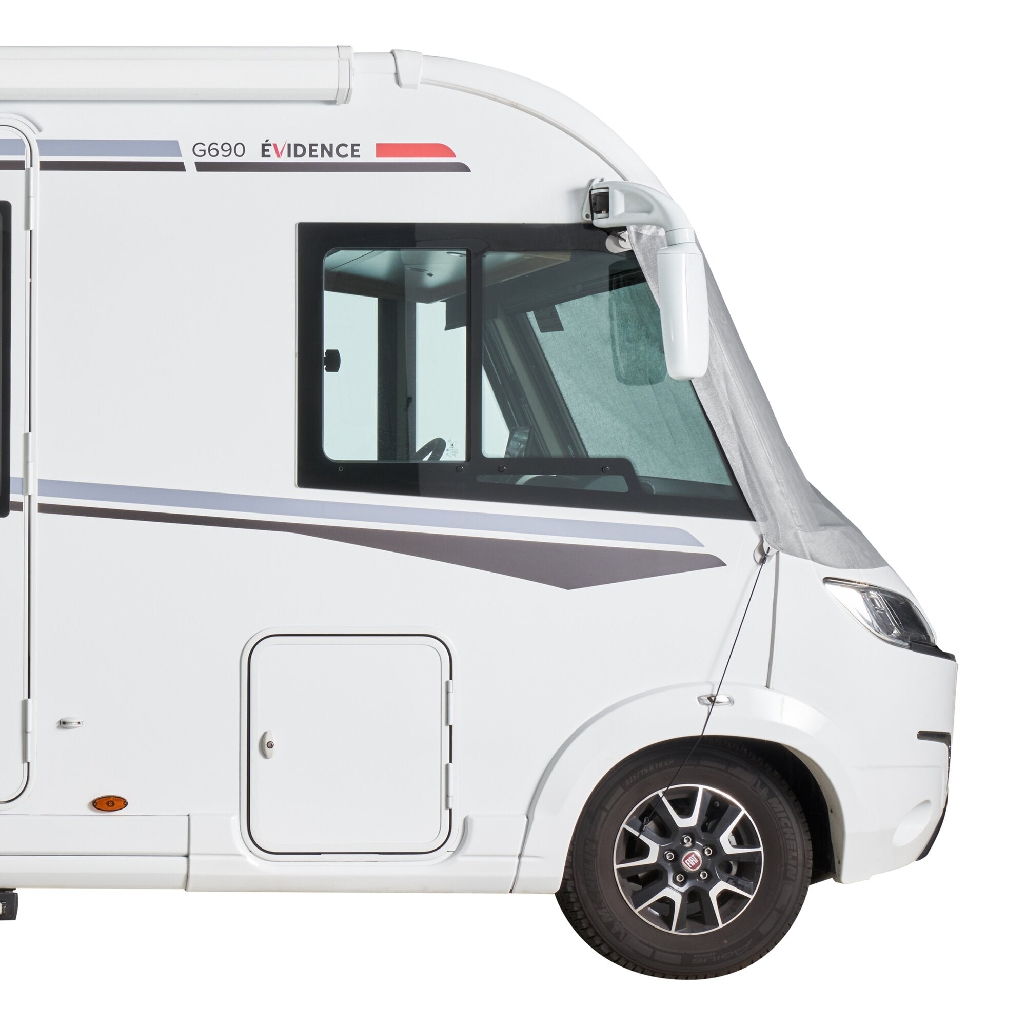 Covoraș de protecție solară Ecran universal, 267 x 130 cm pentru rulote integrate - CampShop.ro