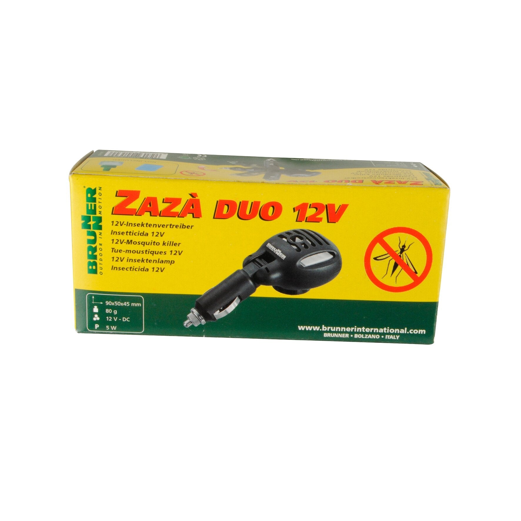 Dispozitiv anti - insecte Brunner Zaza Duo, 12 volti - CampShop.ro
