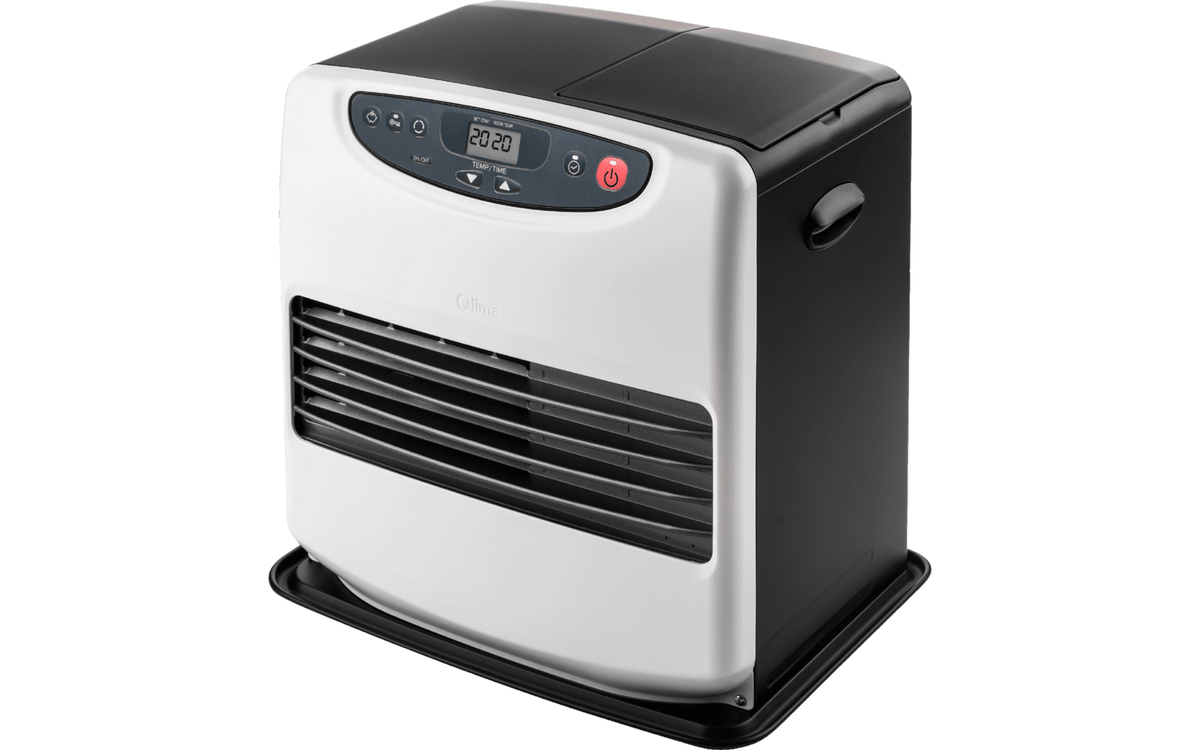 Dispozitiv de încălzire cu laser cu parafină Qlima SRE 9046 TC, alb mat, 4,65 kW - CampShop.ro
