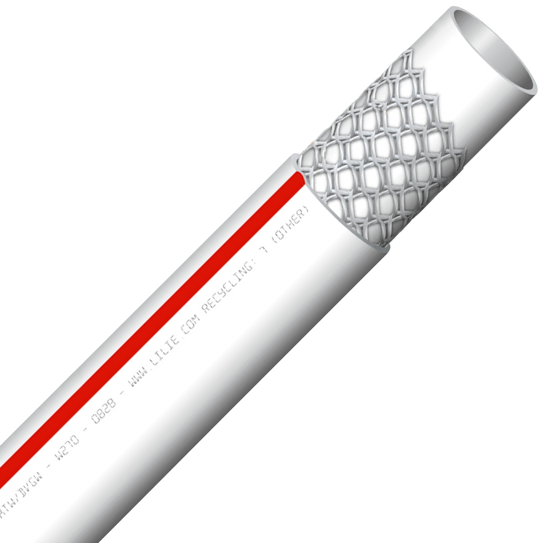 Furtun apă potabilă calda 10x16 mm, LILIE pachet de vânzare rola 10 m - CampShop.ro