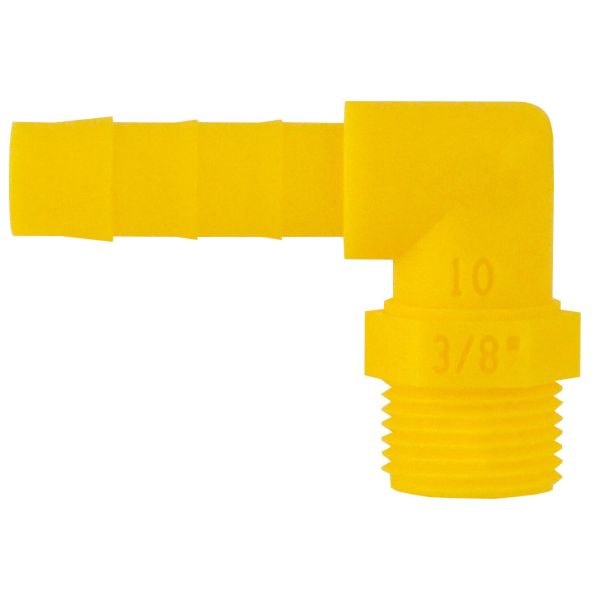 Gură de scurgere la 90° cu filet, 1/2 x 10 mm, LILIE - CampShop.ro