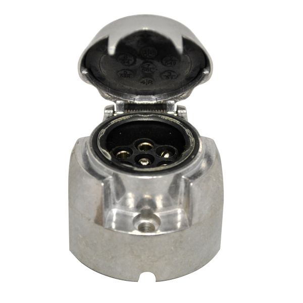 Ieșire / soclu priză remorca / rulota JOKON ISO 1724 metalică 7 pini - CampShop.ro