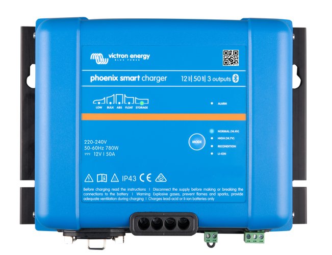 Incarcator de retea Victron Energy Phoenix Smart IP43 Charger 12/50 (3) - CampShop.ro