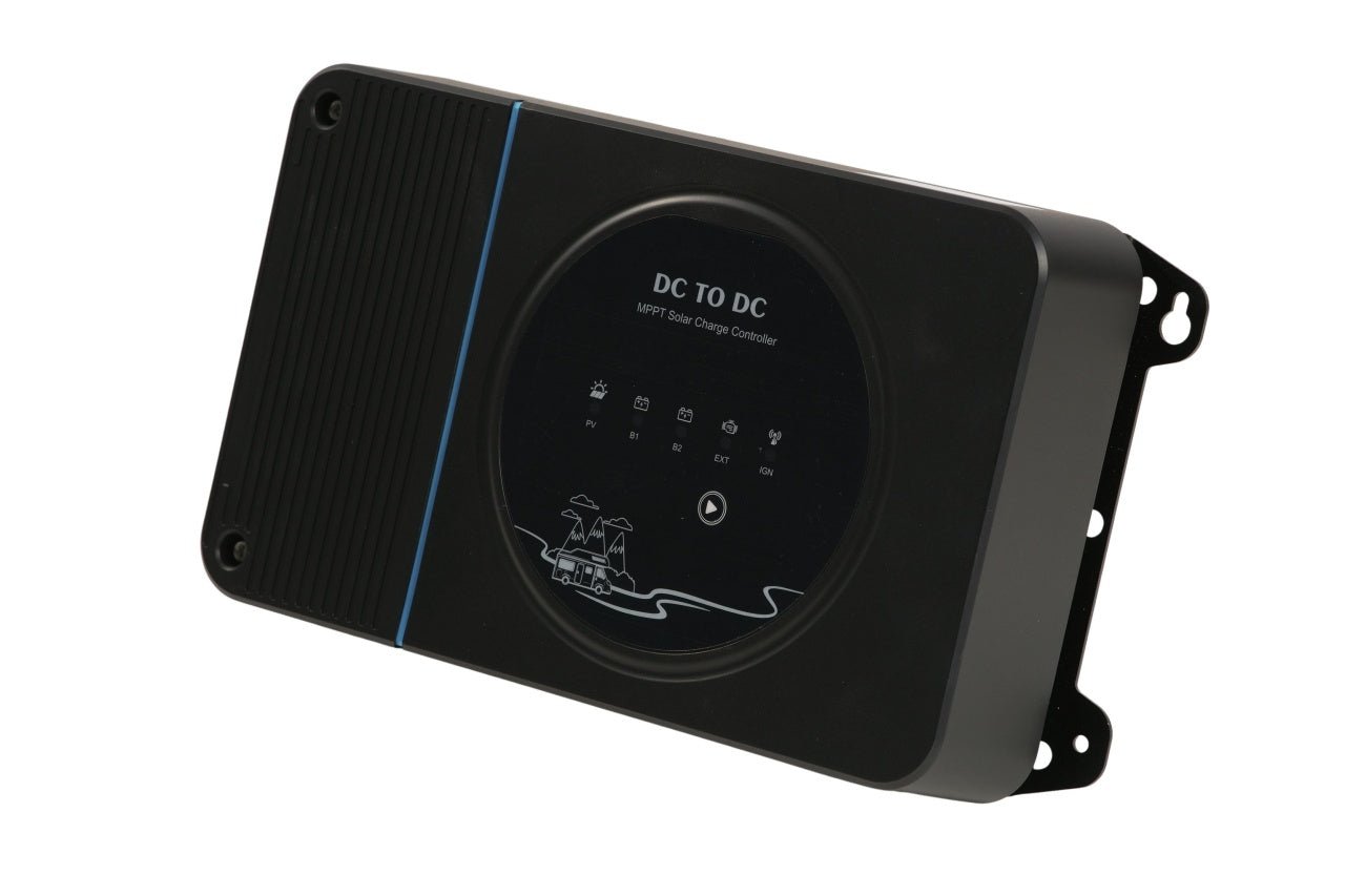 Incarcator Dual DC - DC + Controler/Regulator pentru Incarcare Solara MPPT M2430ND, RONIC 12/24V - CampShop.ro