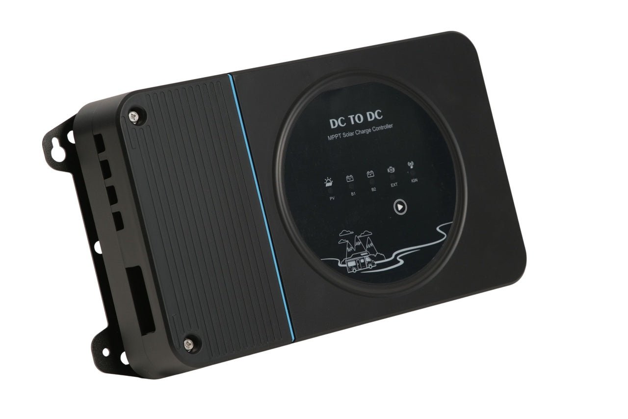 Incarcator Dual DC - DC + Controler/Regulator pentru Incarcare Solara MPPT M2430ND, RONIC 12/24V - CampShop.ro