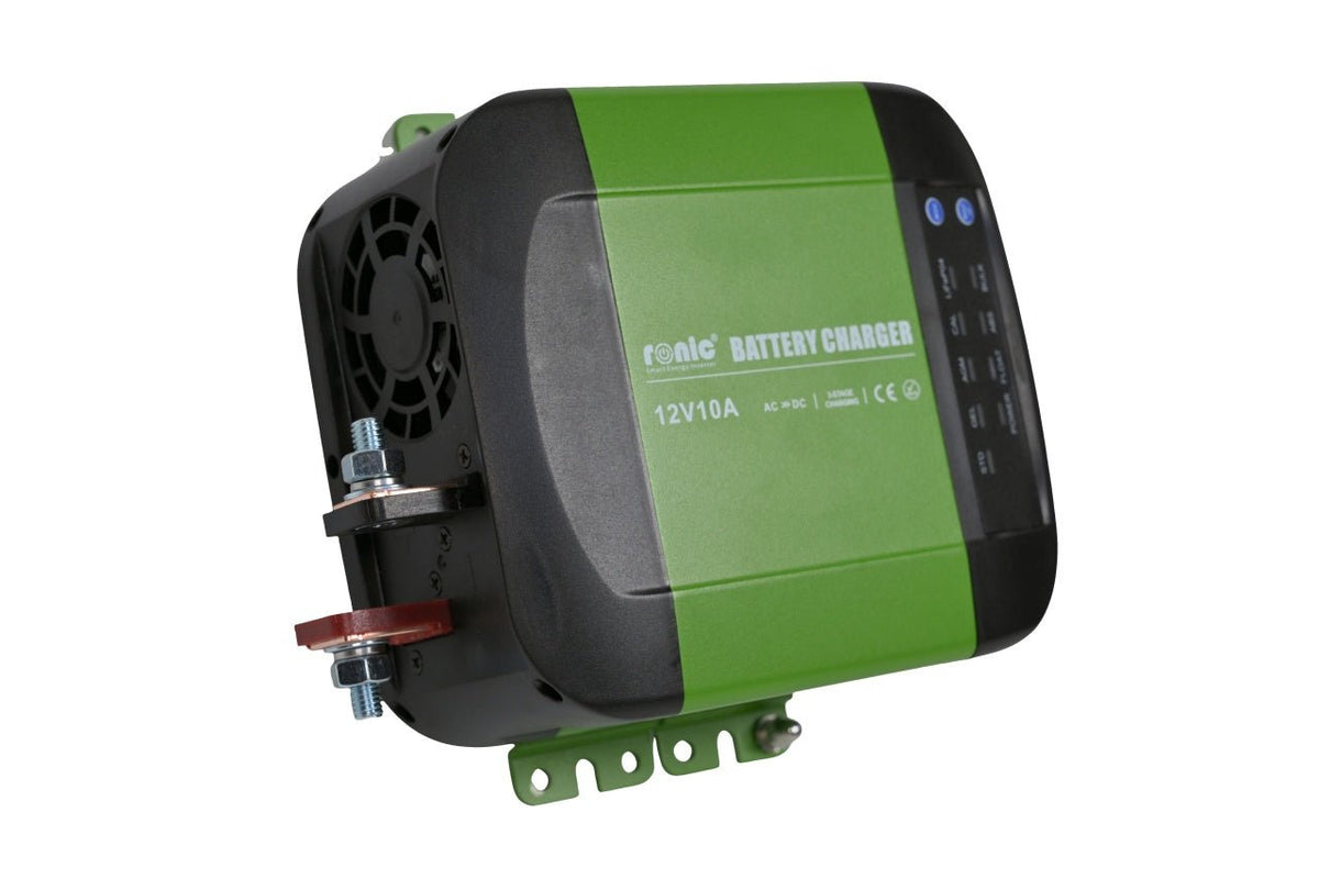 Incarcator / Redresor Inteligent pentru Acumulatori LiFePO4/AGM/GEL, 12V si 12.8V, 10A, Model RONIC HK-1210B - CampShop.ro