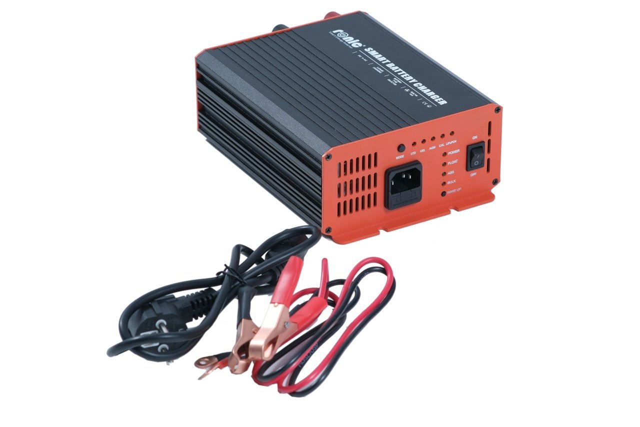 Incarcator / Redresor Inteligent pentru Acumulatori LiFePO4/AGM/GEL, 12V si 12.8V, 20A, Model GS - 1220B - CampShop.ro