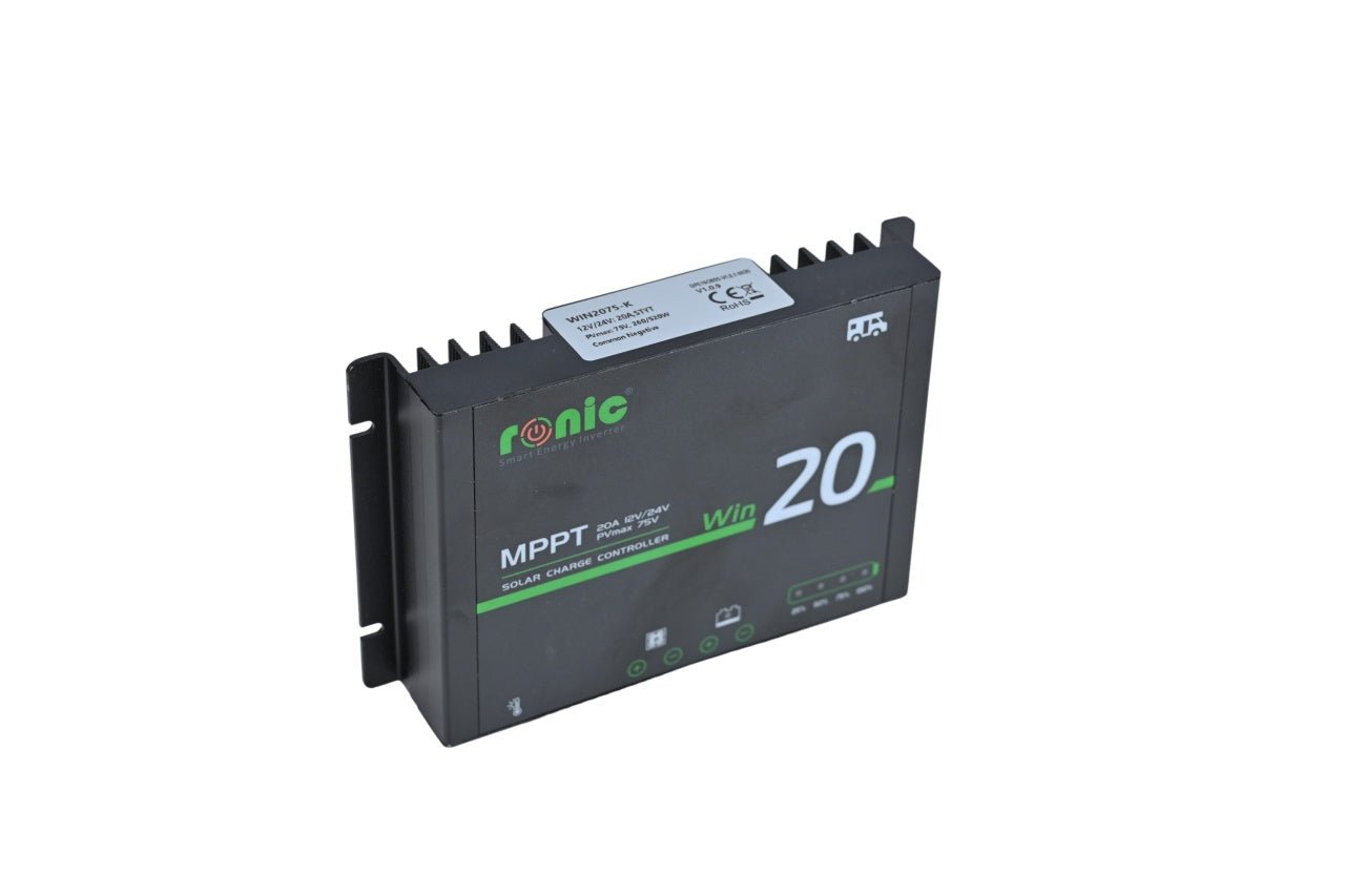 Incarcator/Controler/Regulator Incarcare Solara RONIC WIN2075 - K, Bluetooth, 20A, 12V/24V - CampShop.ro