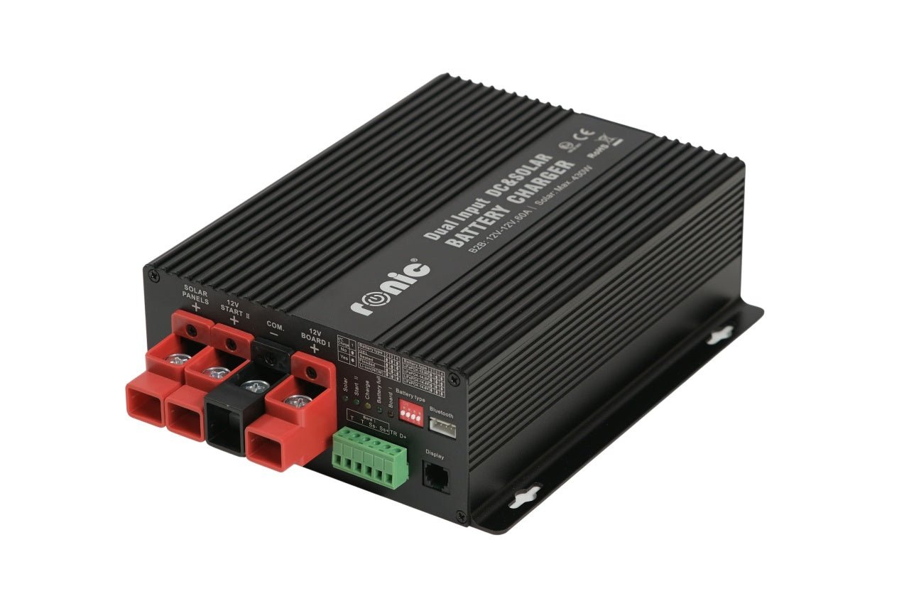 Incarcator/Controler/Regulator pentru Incarcare Solara MPPT + Incarcator DC - DC RONIC BS126030, 12V - CampShop.ro
