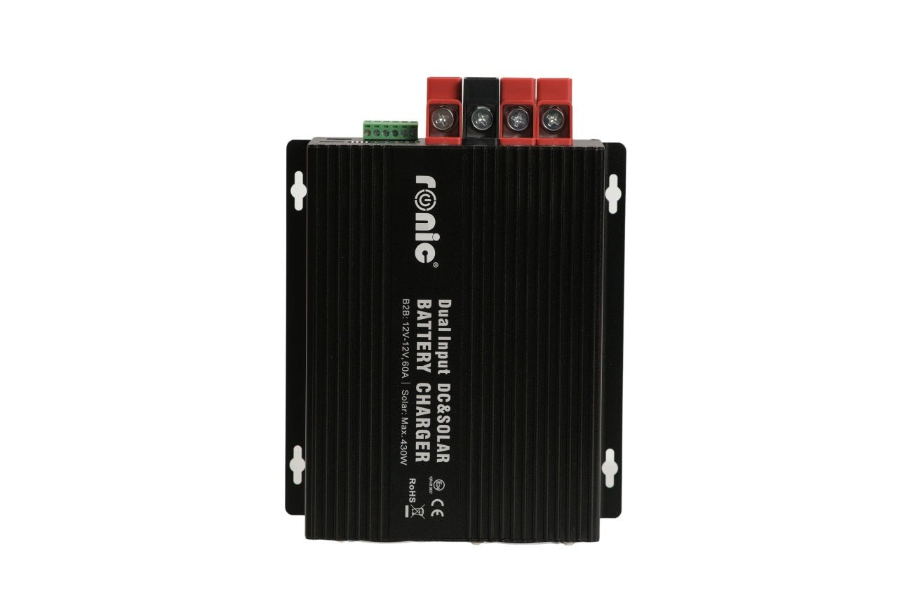 Incarcator/Controler/Regulator pentru Incarcare Solara MPPT + Incarcator DC - DC RONIC BS126030, 12V - CampShop.ro