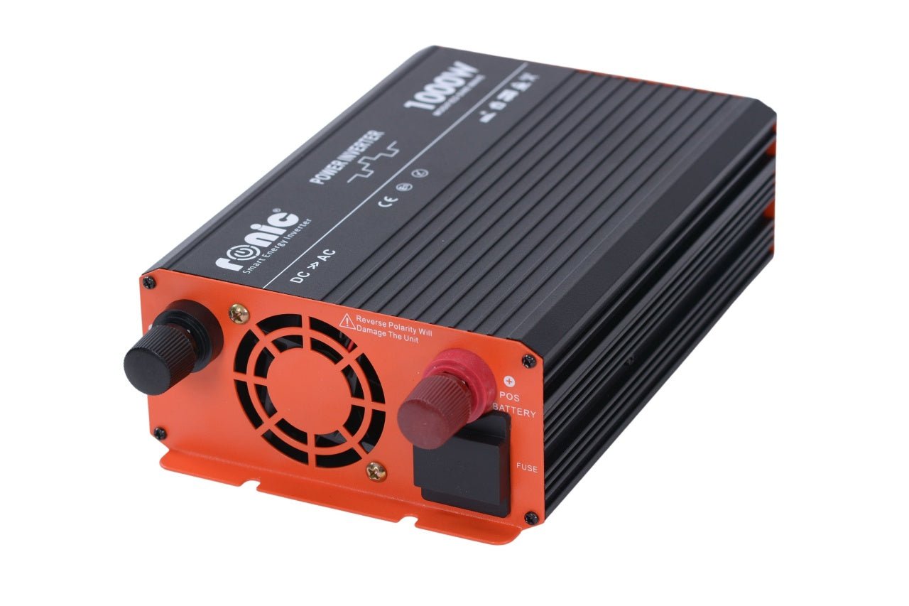 Invertor DC - AC cu Sinus Modificat, 12V - 230V, model RONIC KS1000M, 1000W/2000W - CampShop.ro