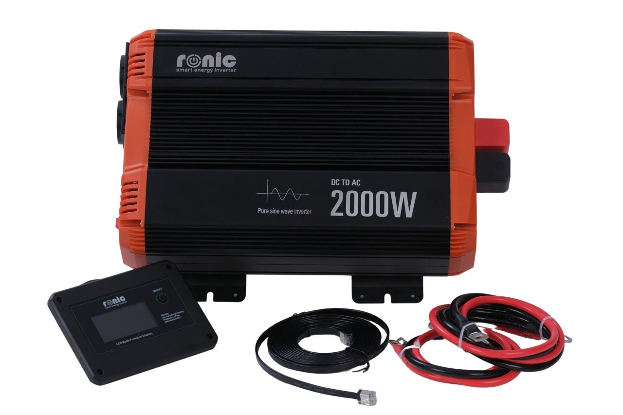 Invertor DC - AC cu Sinus PUR, 12V - 230V, model RONIC KSC - 2000W, 2000W/4000W - CampShop.ro