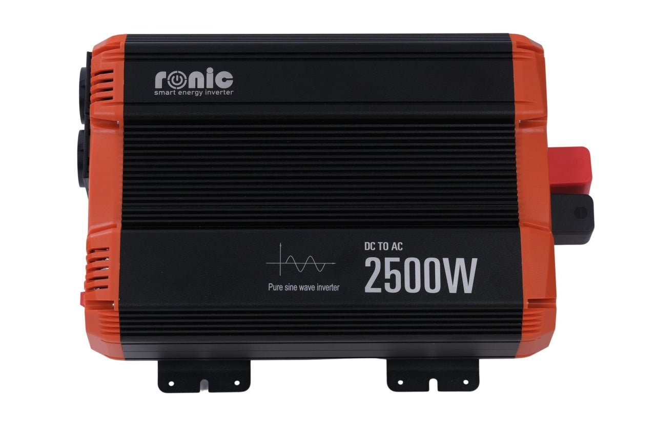 Invertor DC - AC cu Sinus PUR, 12V - 230V, model RONIC KSC - 2500W, 2500W/5000W - CampShop.ro