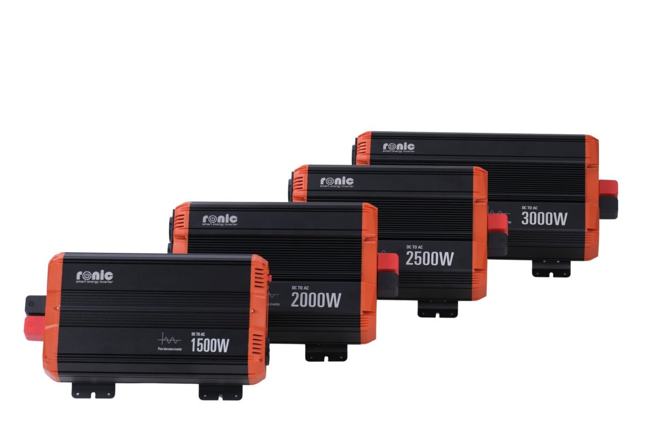 Invertor DC - AC cu Sinus PUR, 12V - 230V, model RONIC KSC - 2500W, 2500W/5000W - CampShop.ro