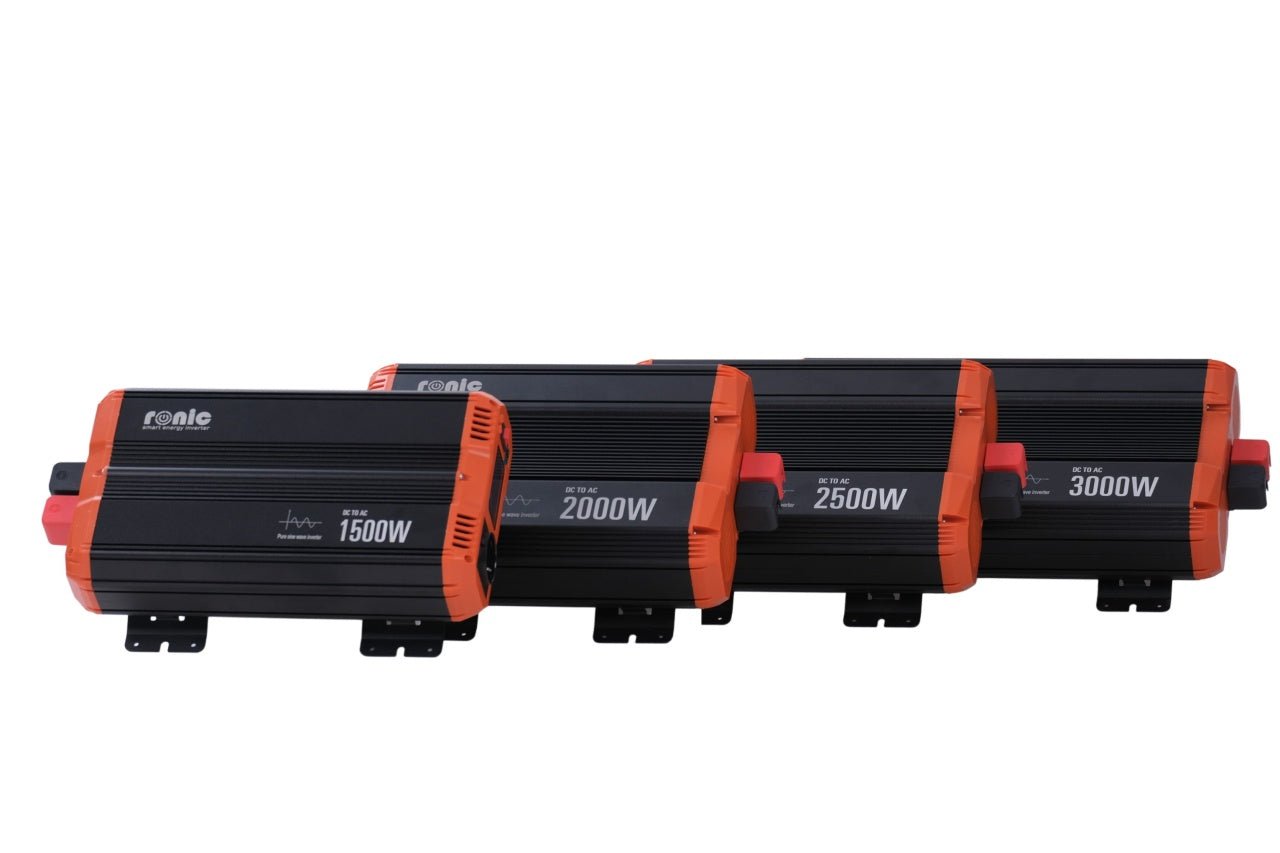 Invertor DC - AC cu Sinus PUR, 12V - 230V, model RONIC PSC - 1500W, 1500W/3000W - CampShop.ro