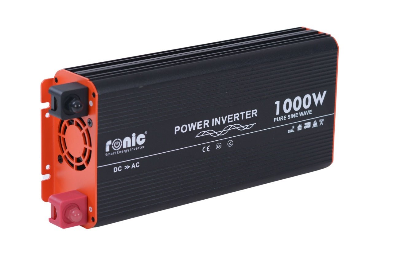 Invertor DC - AC cu Sinus PUR, 12V - 230V, model RONIC RS1000P, 1000W/2000W - CampShop.ro