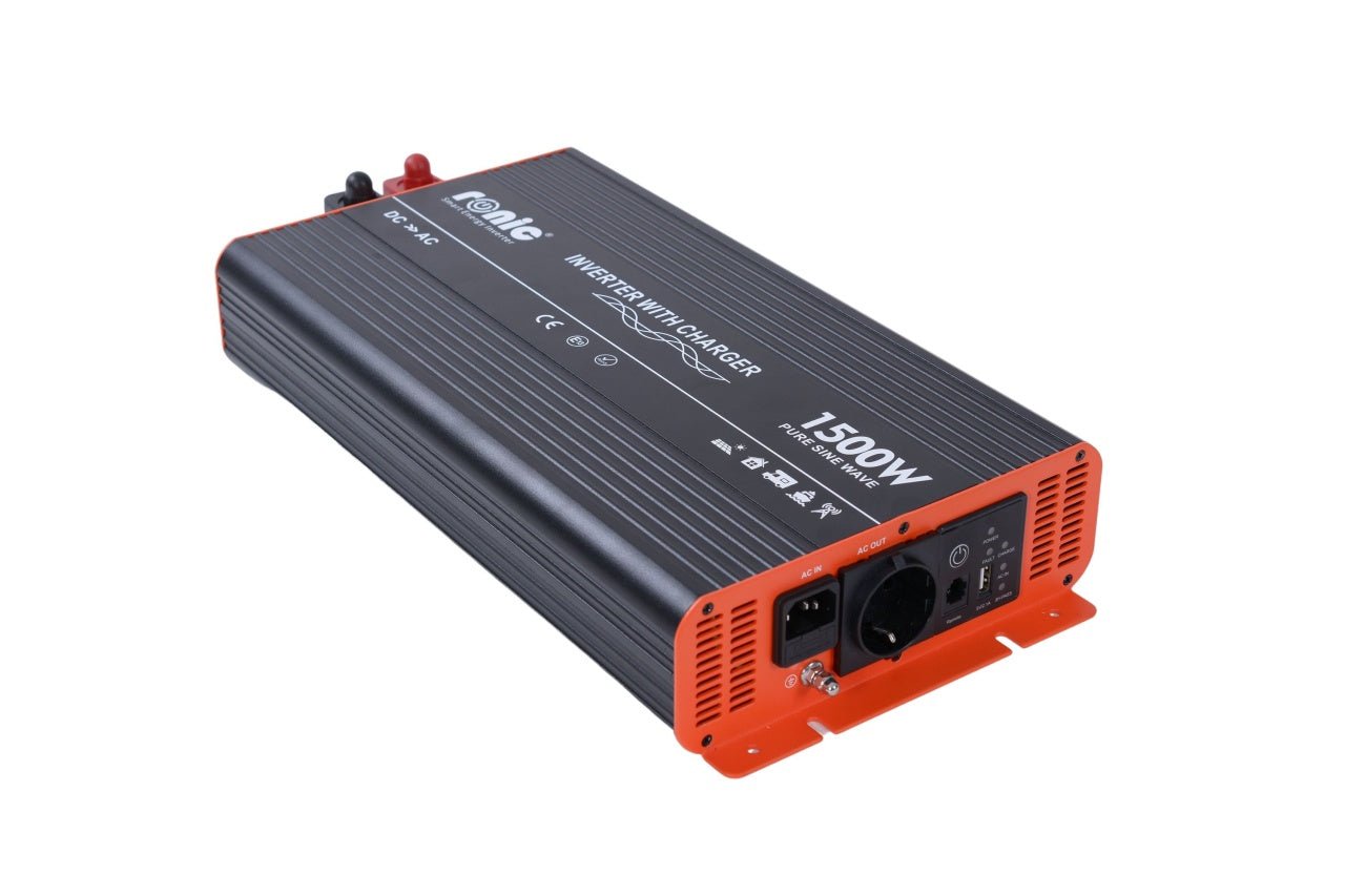 Invertor DC - AC cu Sinus PUR, 12V - 230V, model RONIC RSC1500P, 1500W/3000W - CampShop.ro