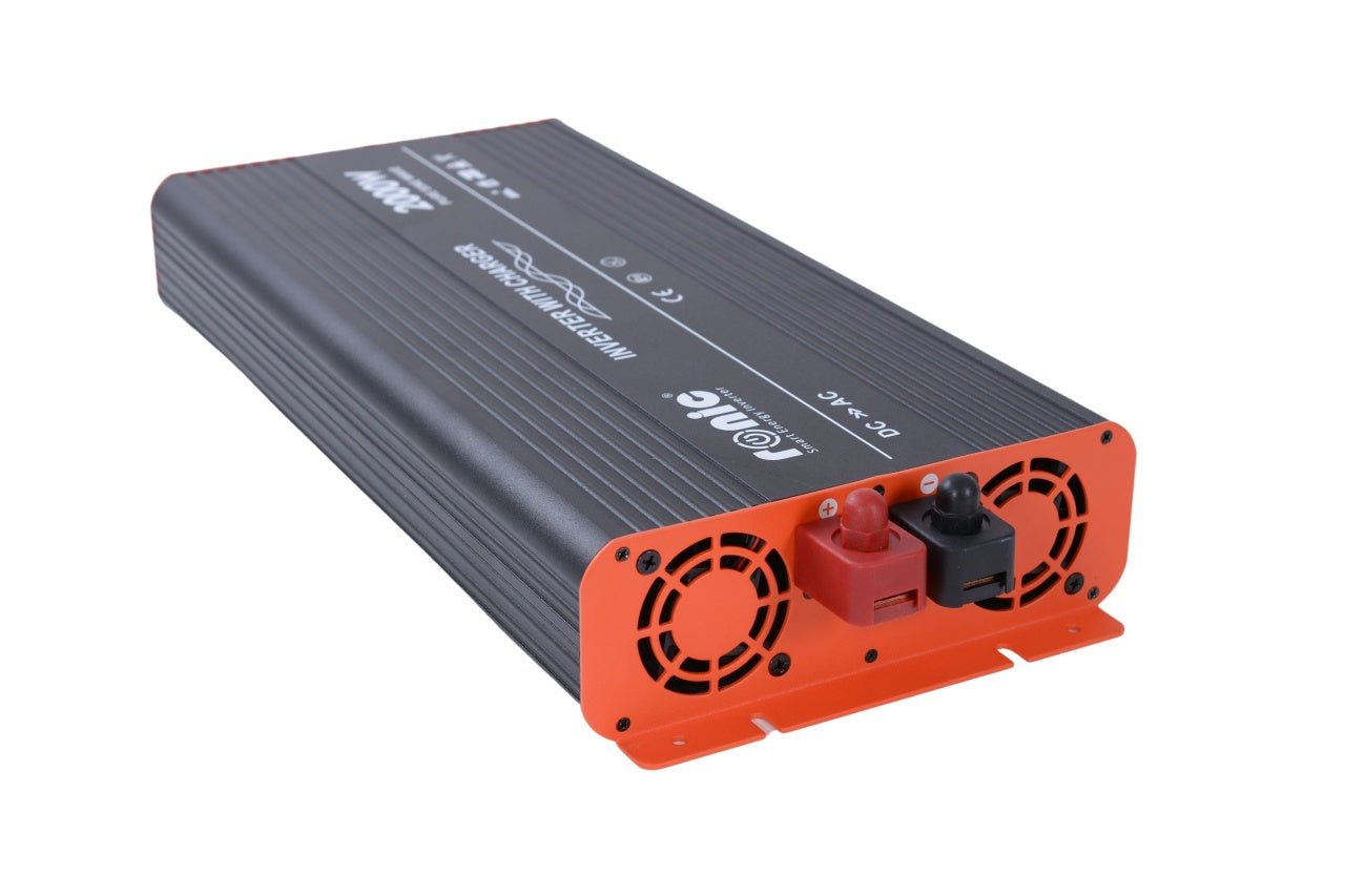 Invertor DC - AC cu Sinus PUR, 12V - 230V, model RONIC RSC2000P, 2000W/4000W - CampShop.ro