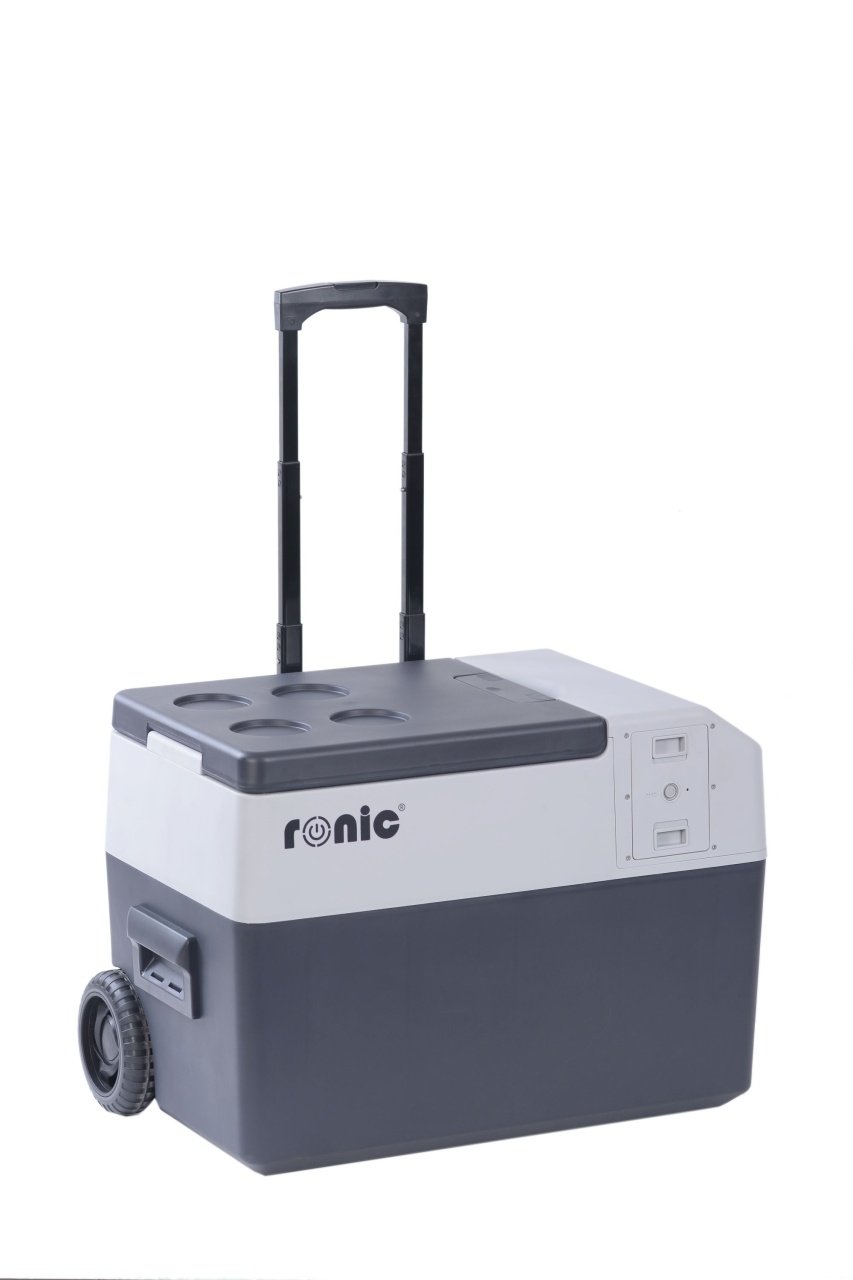 Lada Frigorifica Portabila cu Compresor, RONIC FCR - 40A, 40 litri, functie Bluetooth + Baterie - CampShop.ro