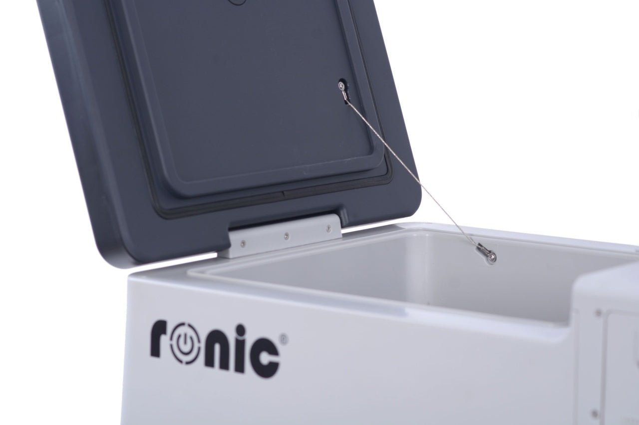 Lada Frigorifica Portabila cu Compresor, RONIC FCR - 40A, 40 litri, functie Bluetooth + Baterie - CampShop.ro