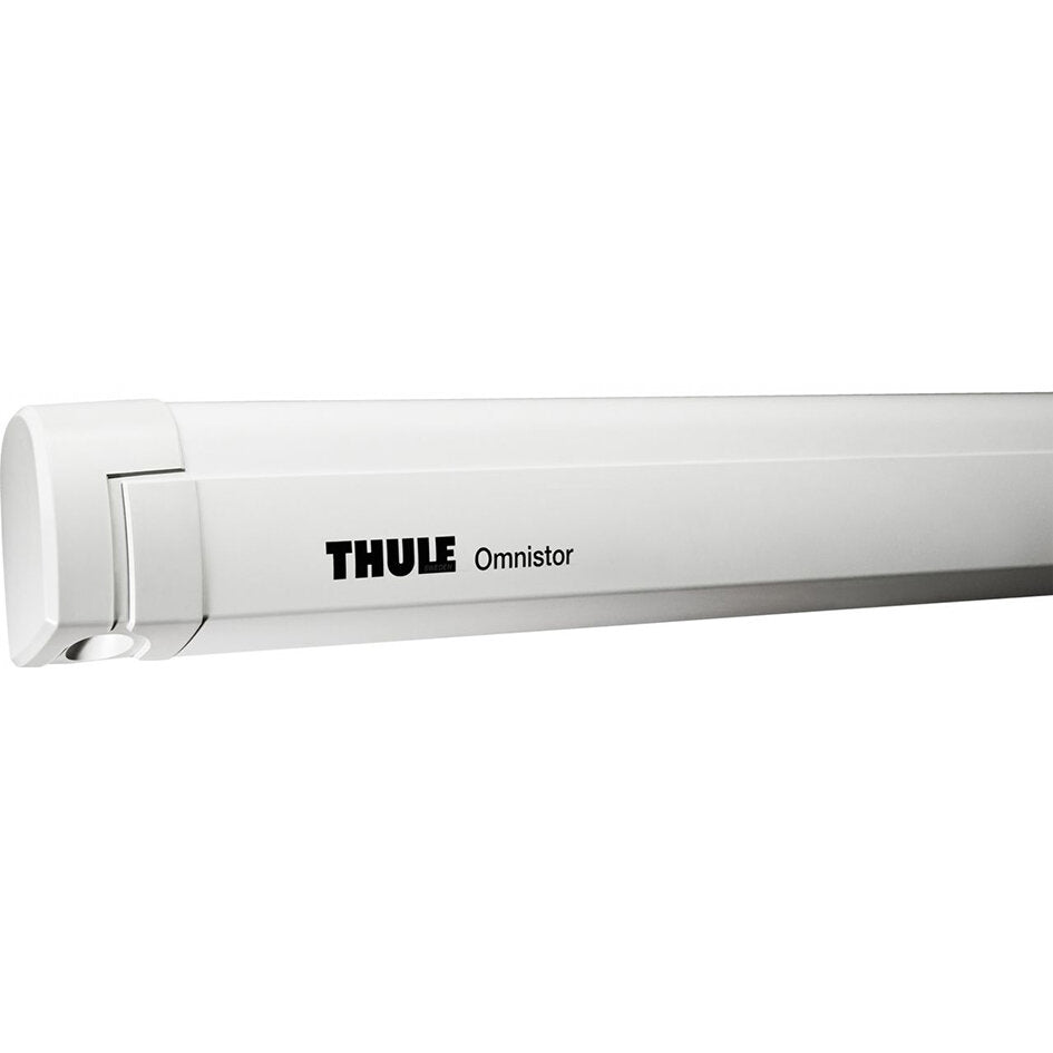 Marchiza cu motor Thule Omnistor 5200, 230 volti, carcasă albă, panza gri - CampShop.ro