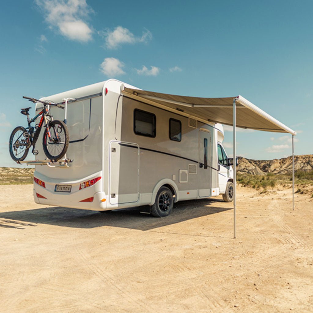 Marchiza Fiammastore F45L, carcasa alba, prelata gri sau albastra, FIAMMA - CampShop.ro