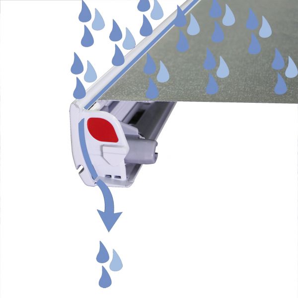 Marchiza Fiammastore F45L, carcasa gri titan, prelata gri sau albastra, FIAMMA - CampShop.ro