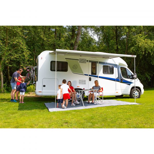 Marchiza Fiammastore F45S, carcasa neagra, prelata gri, FIAMMA - CampShop.ro