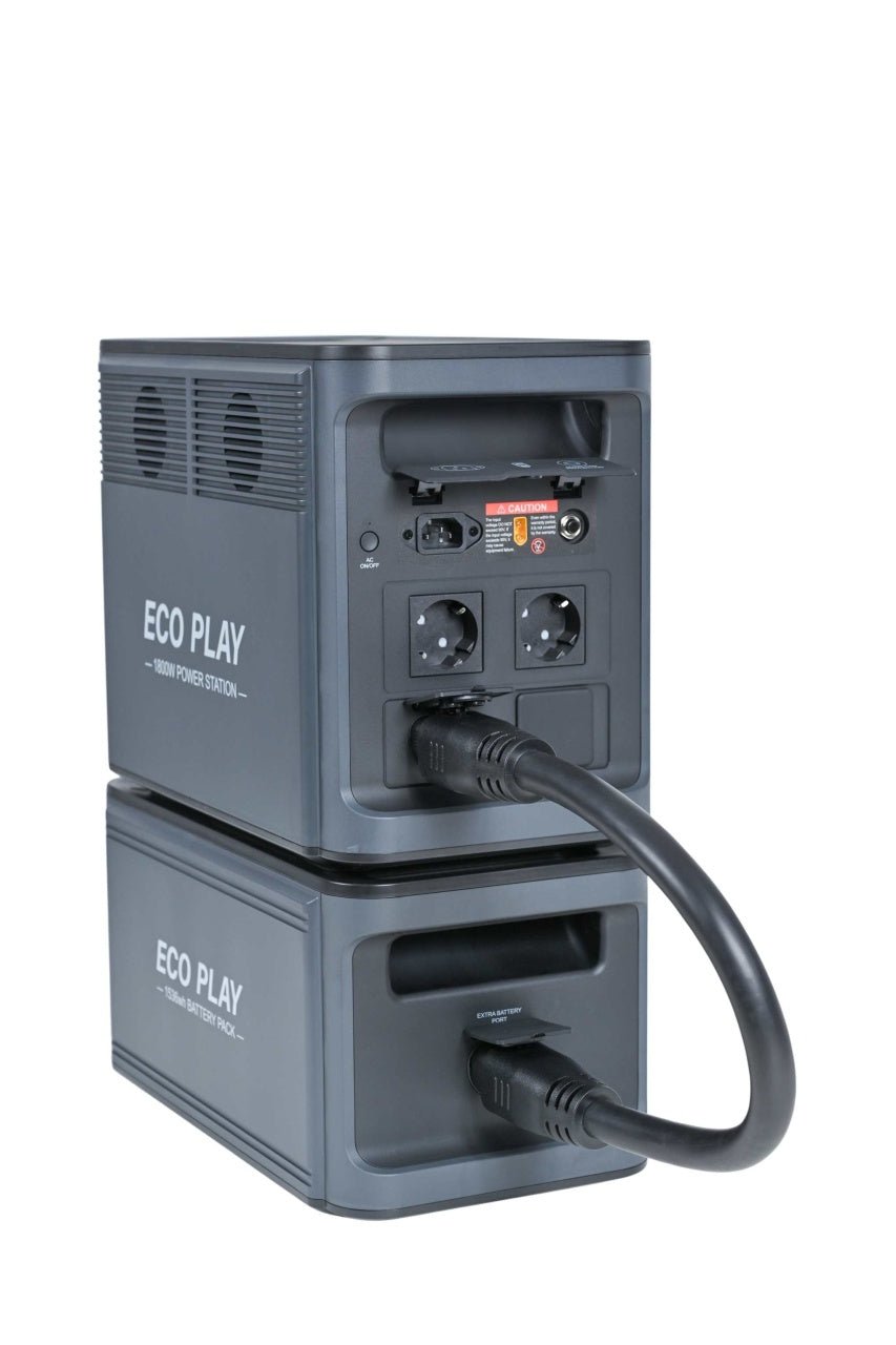 Modul Baterie Suplimentara ECOPLAY, 1536 Wh, LiFePO4, model EP1800E - CampShop.ro