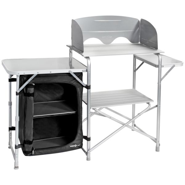 Organizator camping, bucatarie exterioara, BRUNNER Snack Easy Black - CampShop.ro