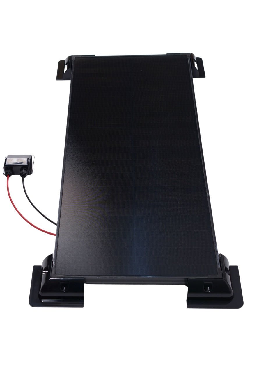 Panou Solar Monocristalin Rulote/Ambarcatiuni Full Black 110W, RONIC - CampShop.ro