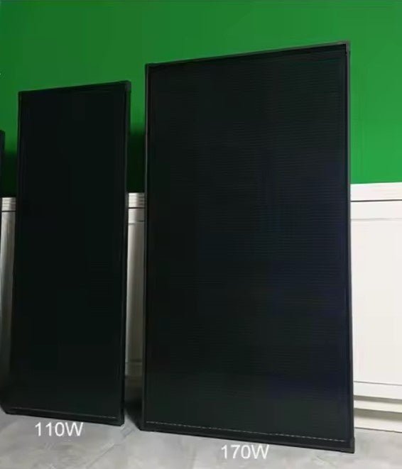 Panou Solar Monocristalin Rulote/Ambarcatiuni, Full Shingled Black 170W, RONIC - CampShop.ro